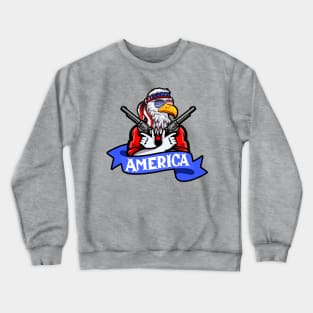 America, Eff Yeah! Crewneck Sweatshirt